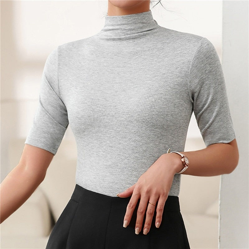 Evelenne – Dames Coltrui met Halve Mouw, Elegant & Veelzijdig voor Zakelijk en Casual