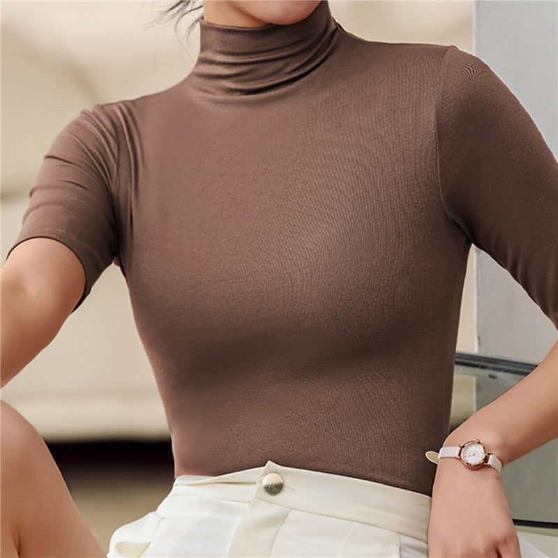 Evelenne – Dames Coltrui met Halve Mouw, Elegant & Veelzijdig voor Zakelijk en Casual