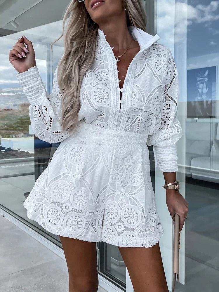 Seravelle – Kanten zomerset met boho flair en vrouwelijke elegantie