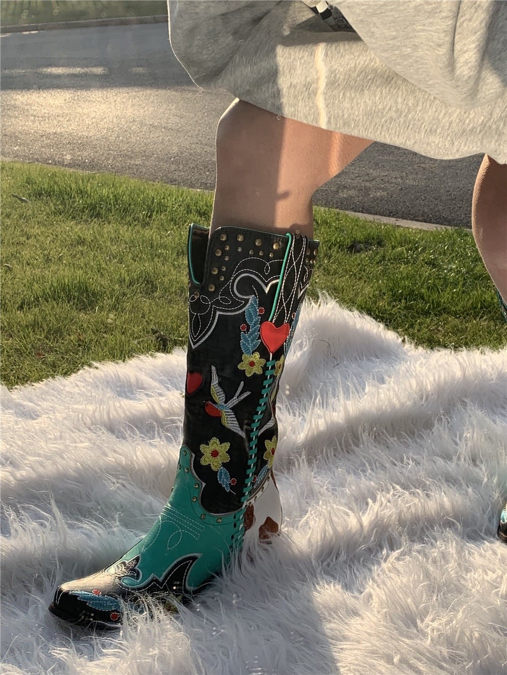 Calliora – Cowboylaarzen voor Dames | Westernstijl met Elegante Details