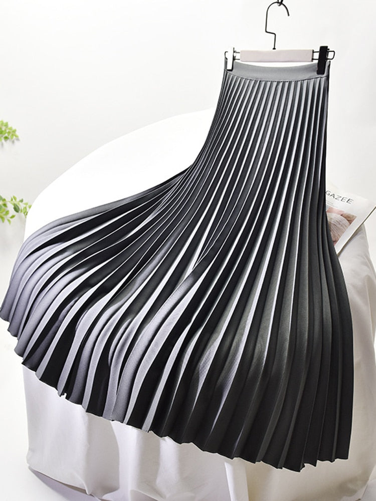 Meliora – Plissérok met Hoge Taille en Tijdloze Elegantievalling