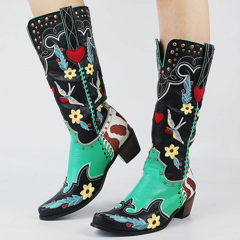 Calliora – Cowboylaarzen voor Dames | Westernstijl met Elegante Details