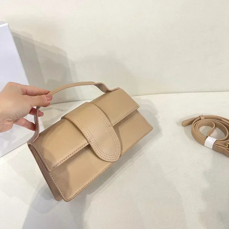 Celina – Luxe PU Leren Handtas met Tijdloze Elegantie en Functioneel Design