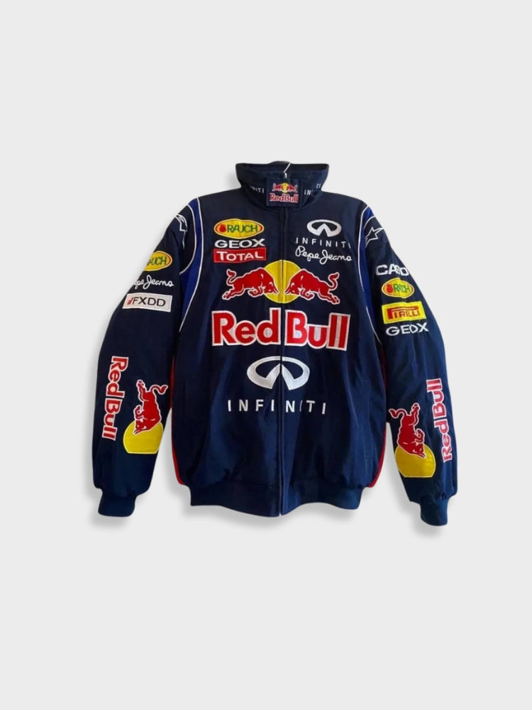Liora Retro Racing Jacket – Iconische Snelheid, Tijdloze Stijl