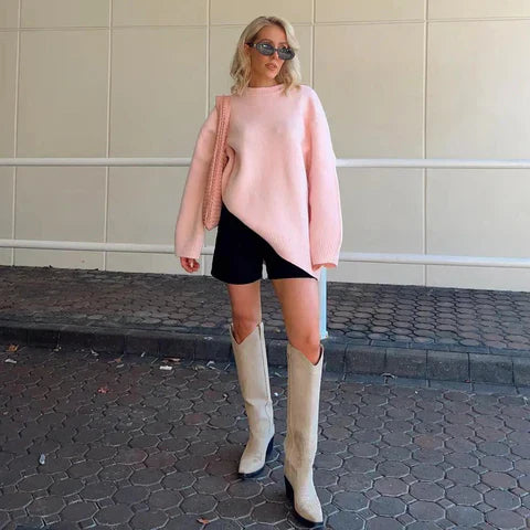 Elarine – Oversized Damestrui met Tijdloze Eleganties