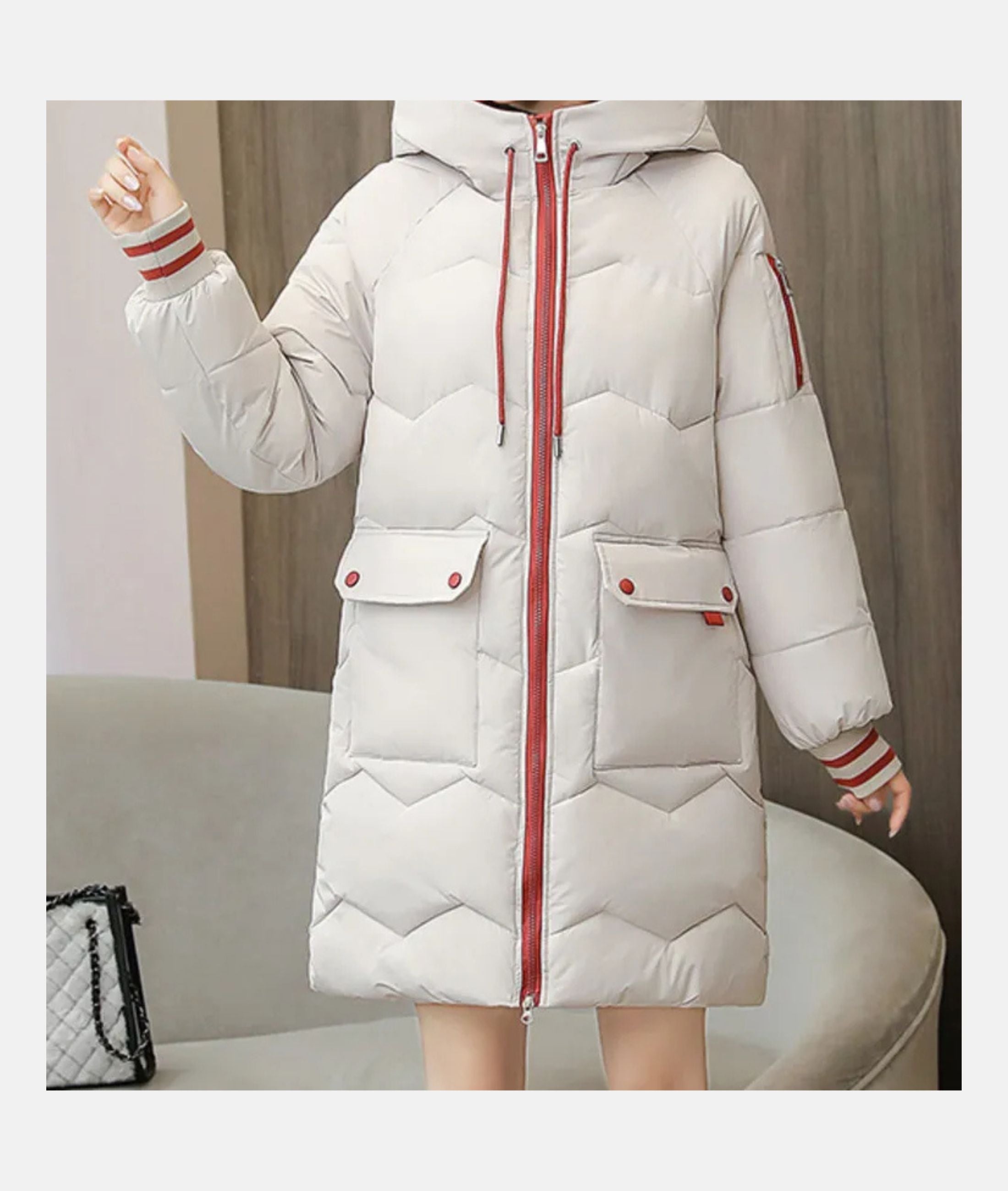 Mireille Winter Coat – Luxe Warmte met Tijdloze Elegantie