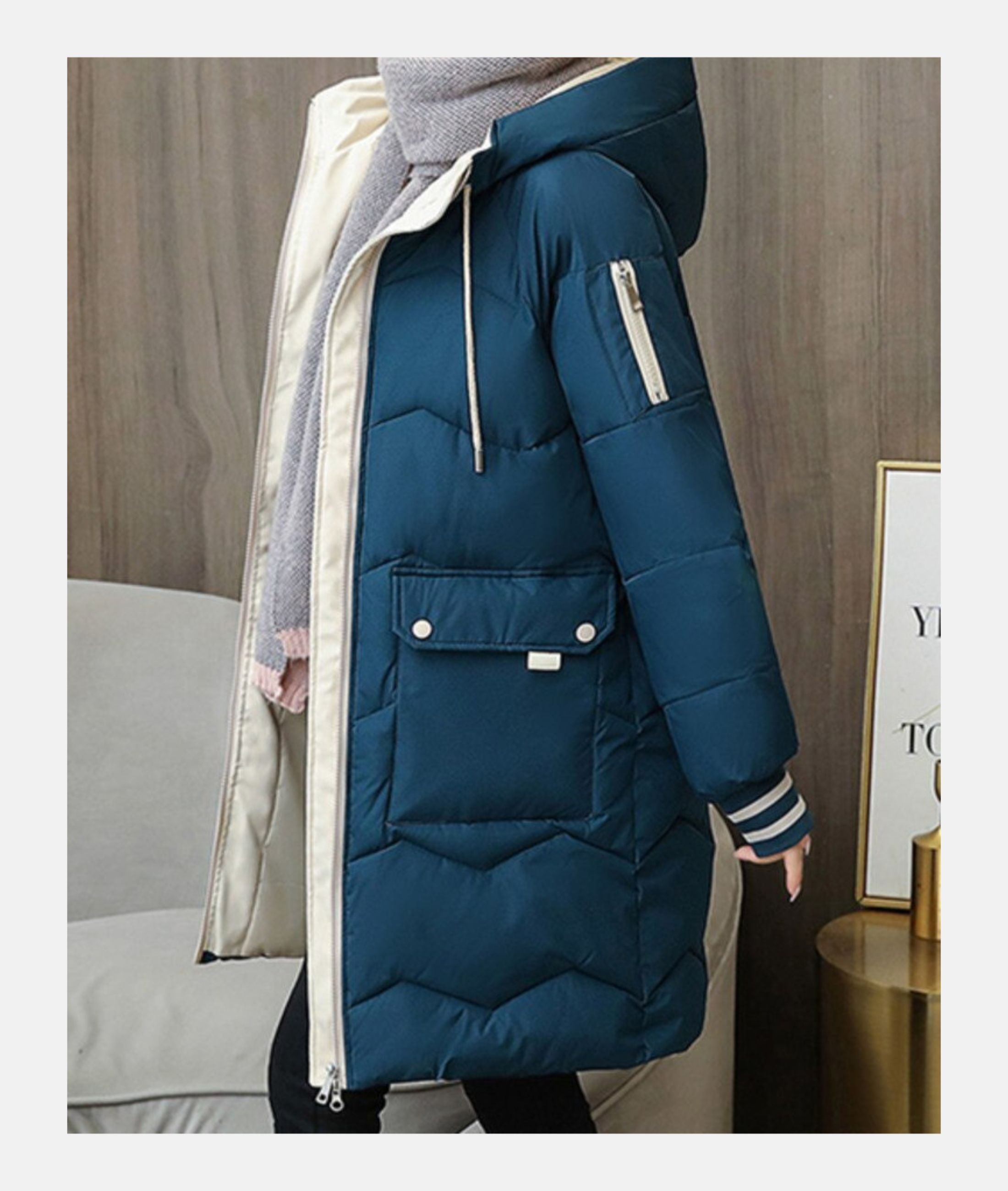 Mireille Winter Coat – Luxe Warmte met Tijdloze Elegantie