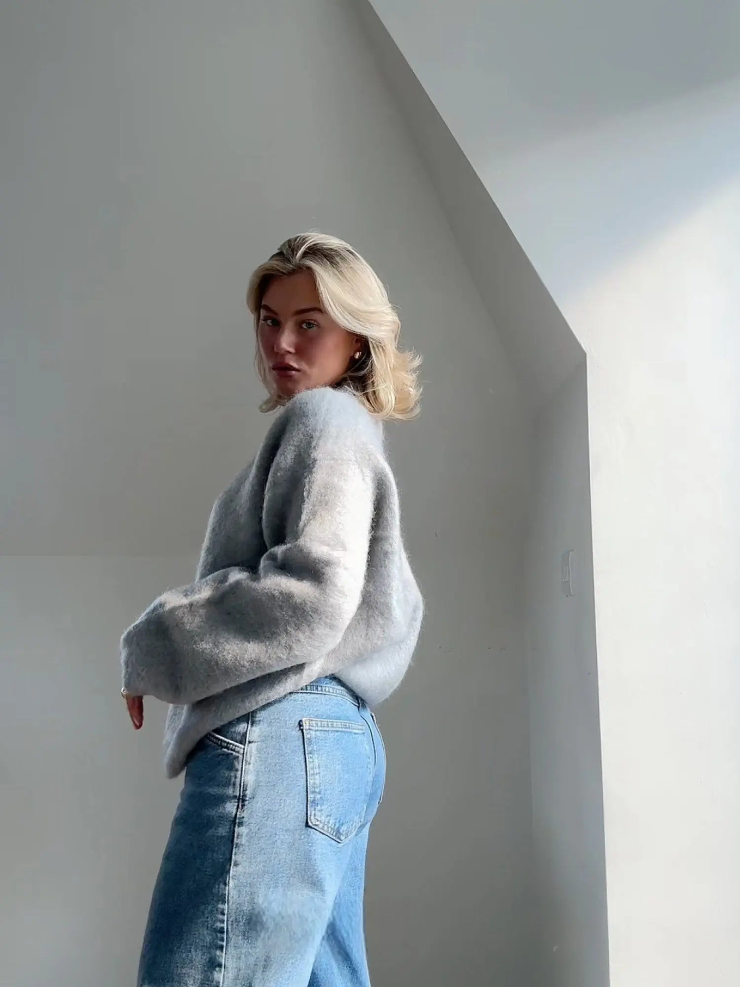 Aurevelle Mohair Trui – Tijdloze Zachtigheid met Verfijnde Luxe