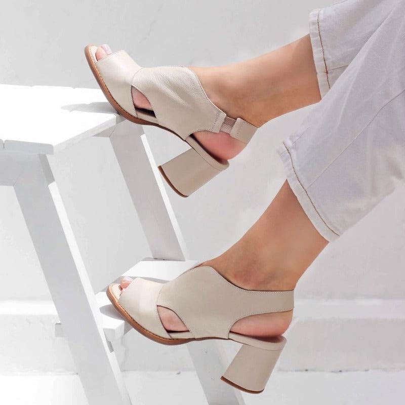 Mirelda – Elegante Leren Sandalen met Tijdloos Design en Comfortabele Pasvorm