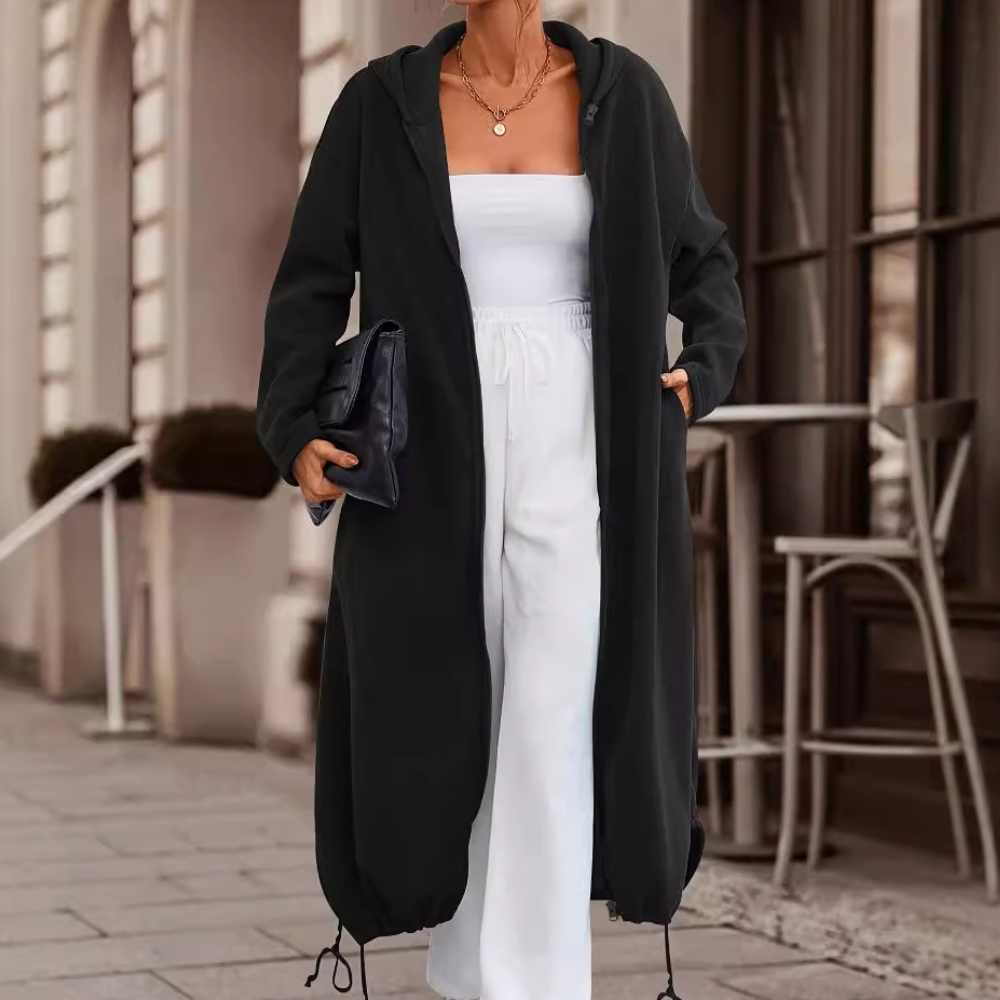 Syliora – Dames Hoodie Vest | Comfortabel, Stijlvol & Veelzijdig