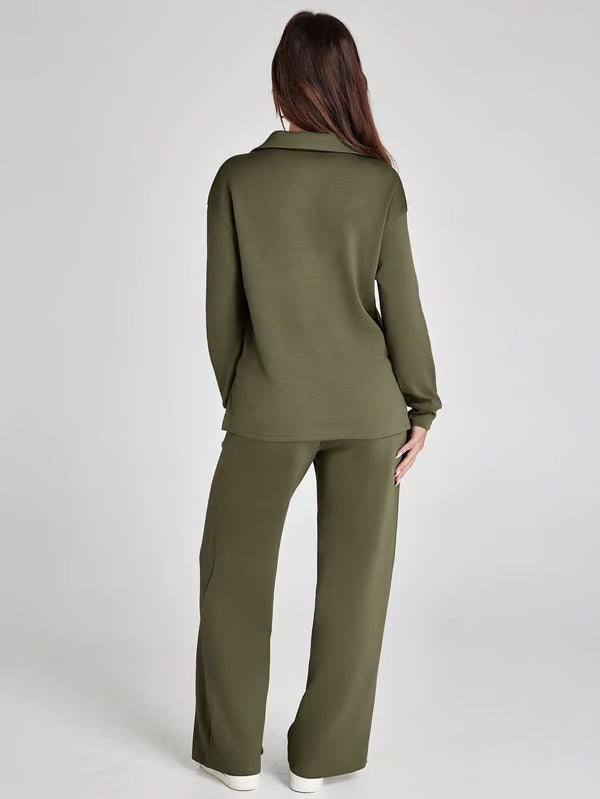Olyndra – Tweedelige dames set met casual chic en modern comfort