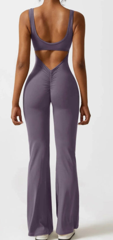 Strakke Yoga Bodysuit – Casual Hollow Naadloze Dameskleding