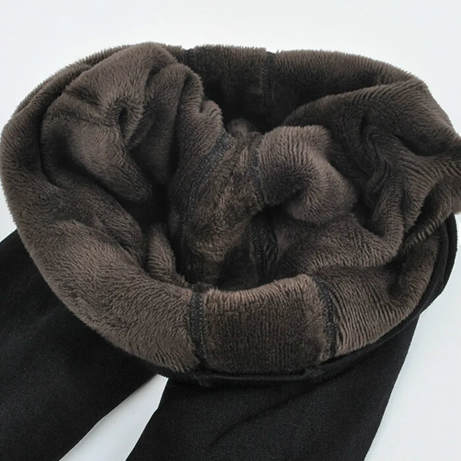 Elayne Fleece-Lined Legging – Warme en Elegante Dameslegging voor de Winter