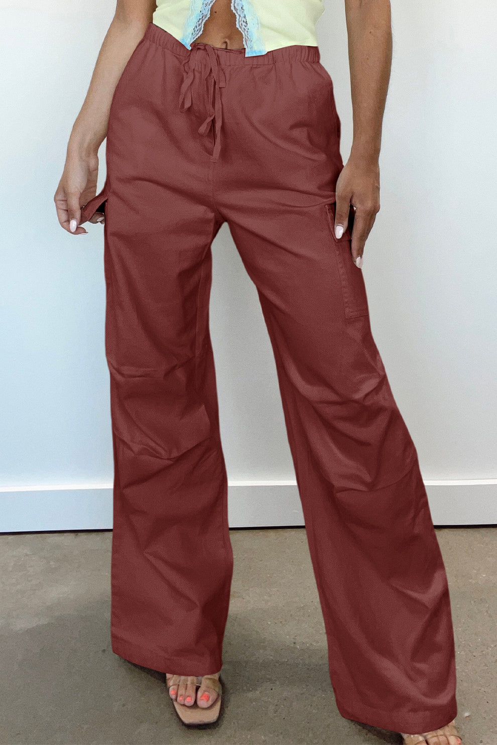 Cerisane – Wijde Cargo Broek voor Dames | Trendy, Comfortabel & Tijdloos