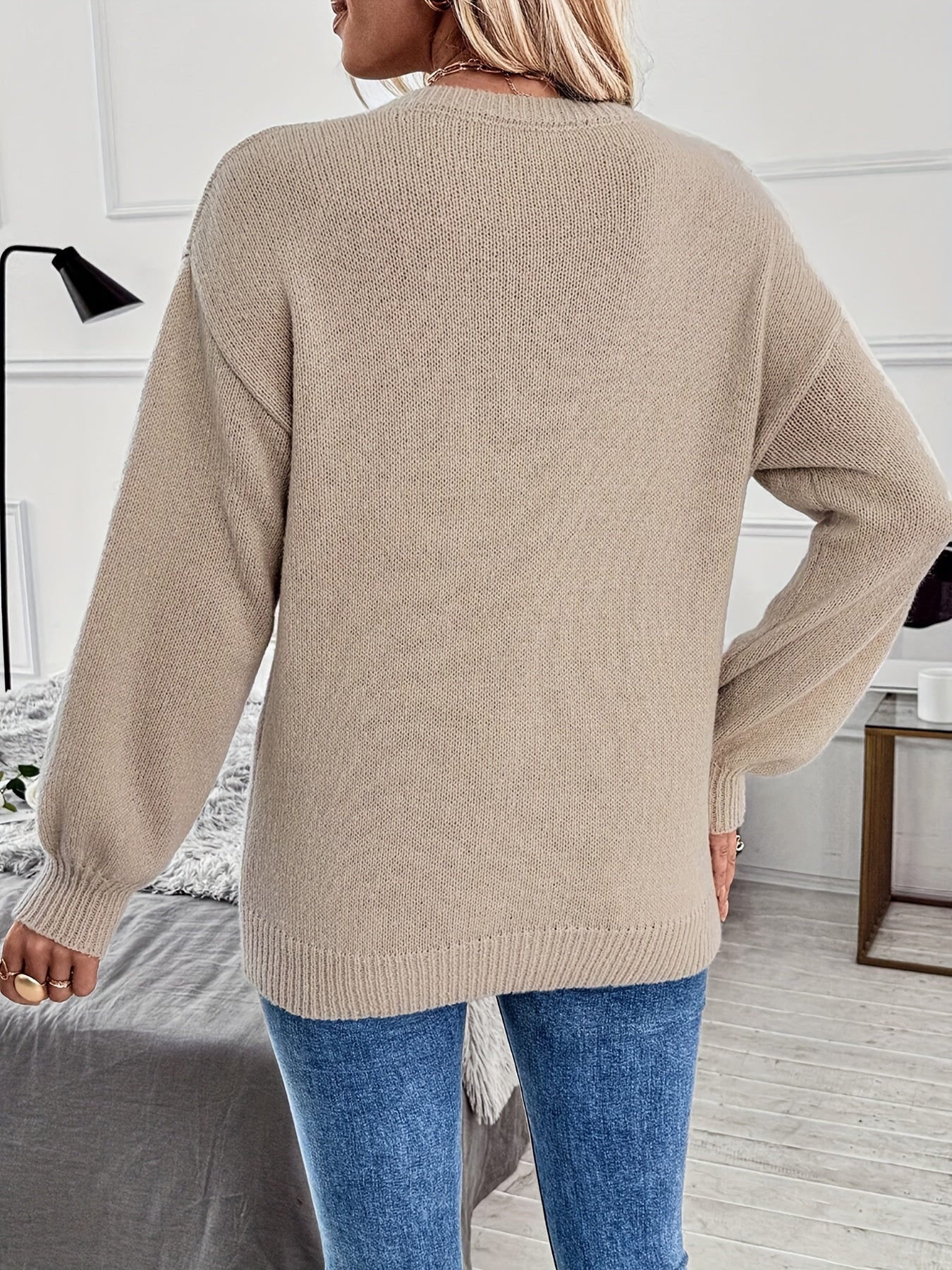 Livia Chique Striktrui met Lange Mouwen – Elegant & Comfortabel