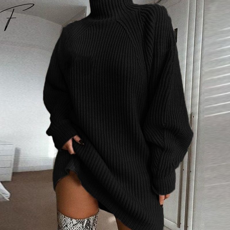 Noelle Sweaterjurk – Elegantie & Comfort in één Herfstfavoriet