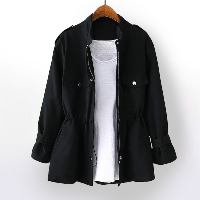 Alviera Trenchcoat – Elegantie & Comfort voor Wisselvallig Weer