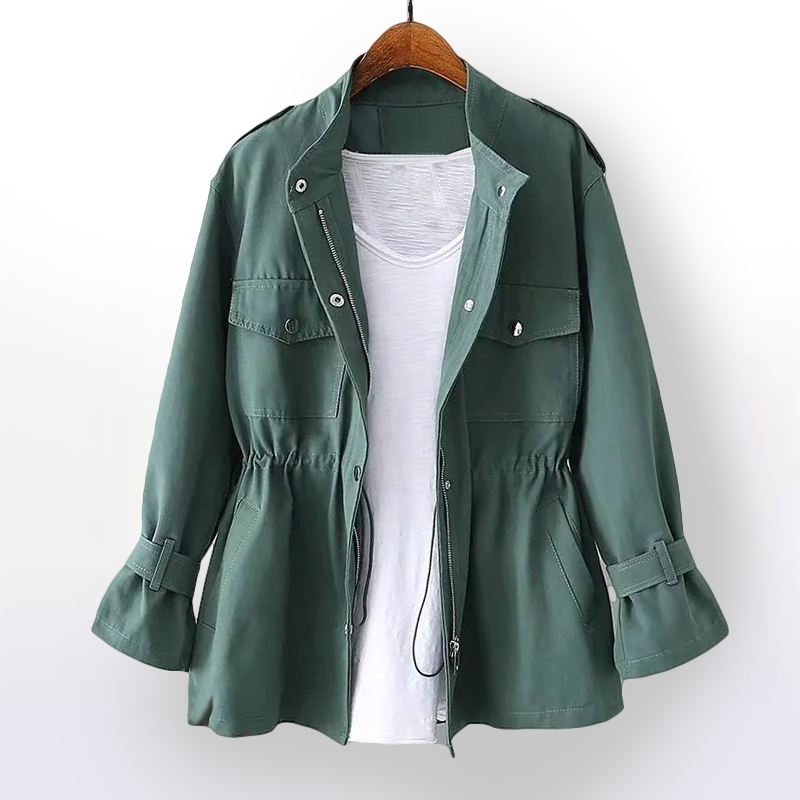 Alviera Trenchcoat – Elegantie & Comfort voor Wisselvallig Weer