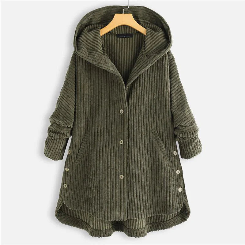 Alaria Stijlvolle Winterjas – Waar Warmte en Elegant Design Samenkomen