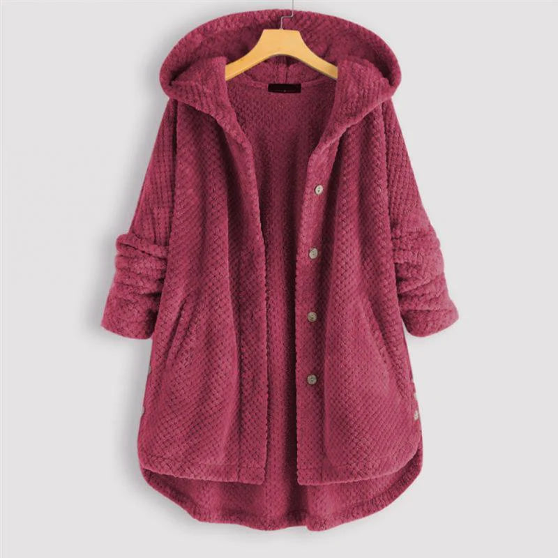 Alaria Stijlvolle Winterjas – Waar Warmte en Elegant Design Samenkomen