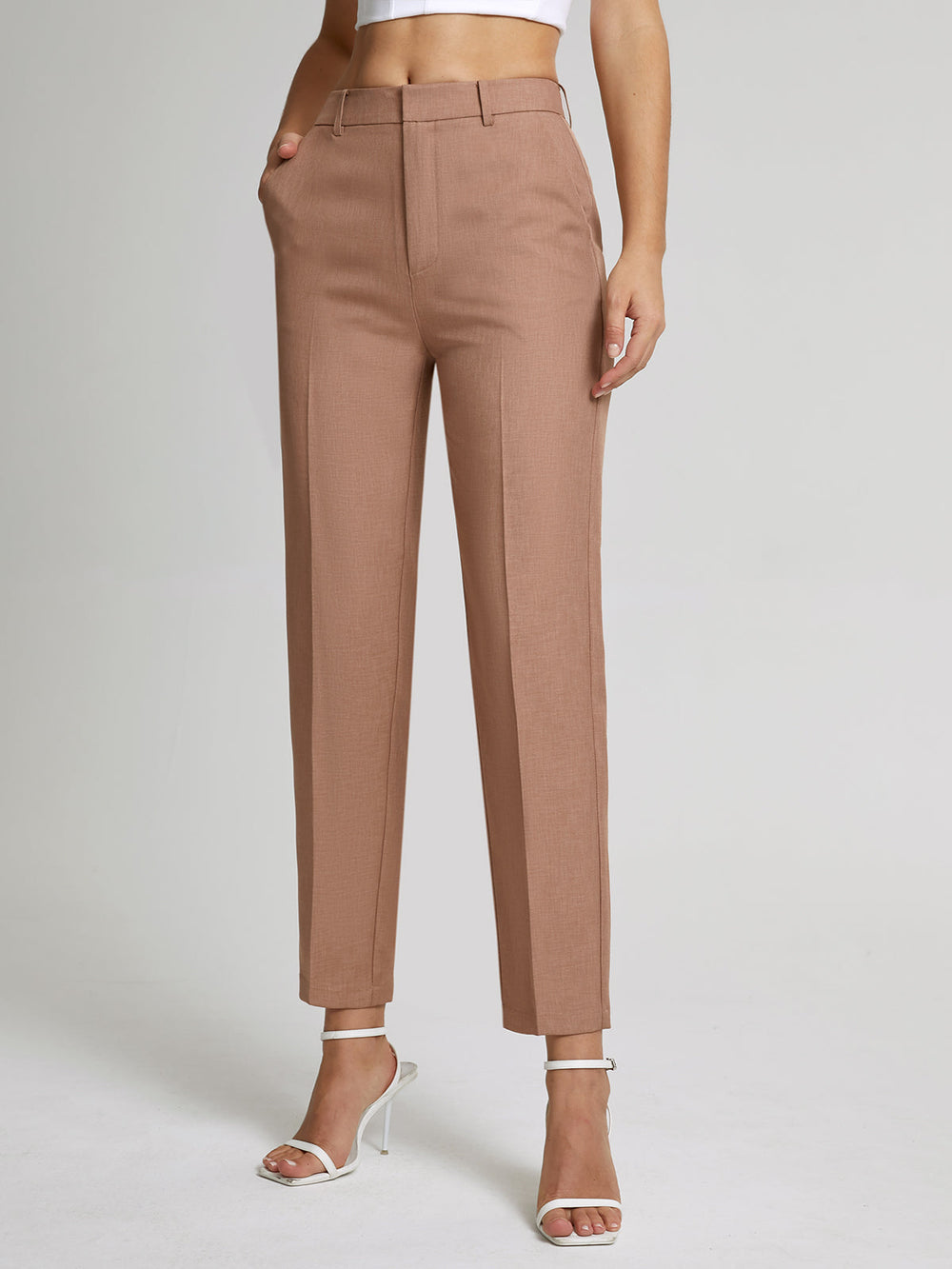 Cyarine – Hoge Taille Broek voor Dames | Rechte Snit & Tijdloze Elegantie