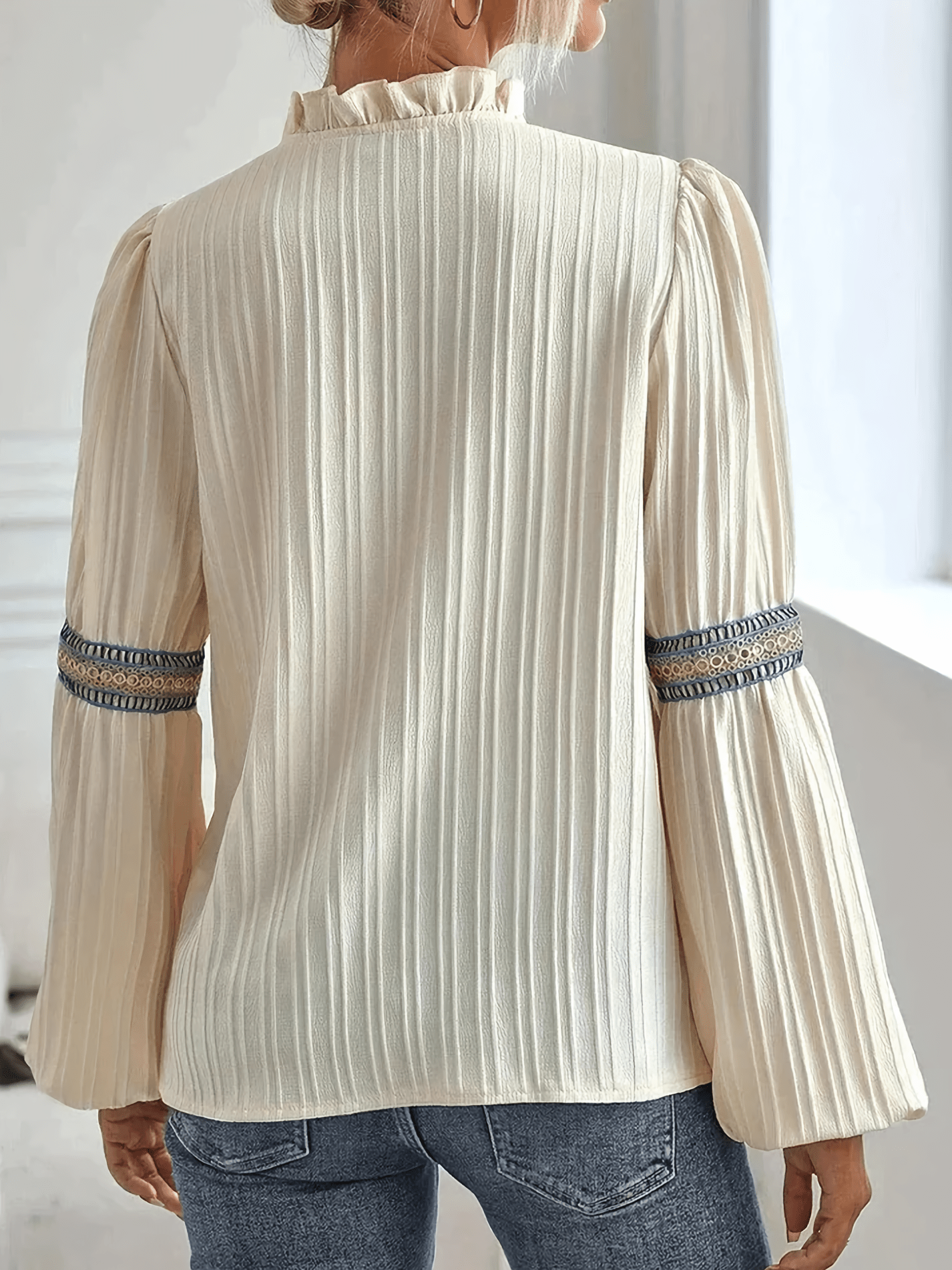 Dames blouse met plooien en luchtige pasvorm voor stijlvolle outfits