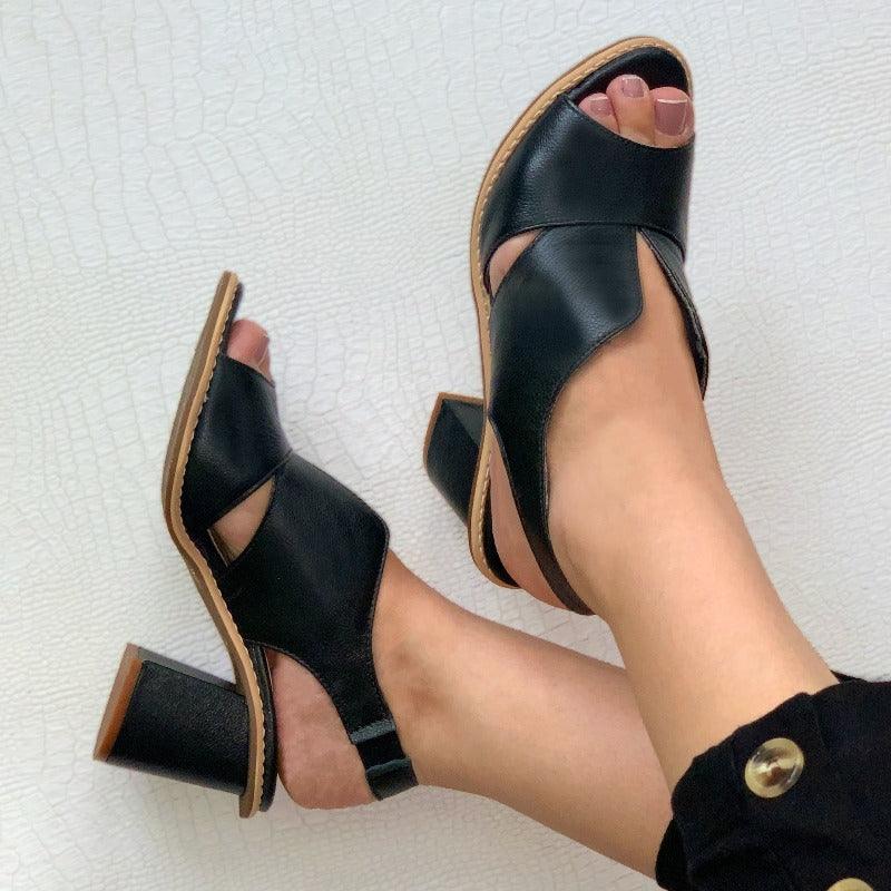 Mirelda – Elegante Leren Sandalen met Tijdloos Design en Comfortabele Pasvorm