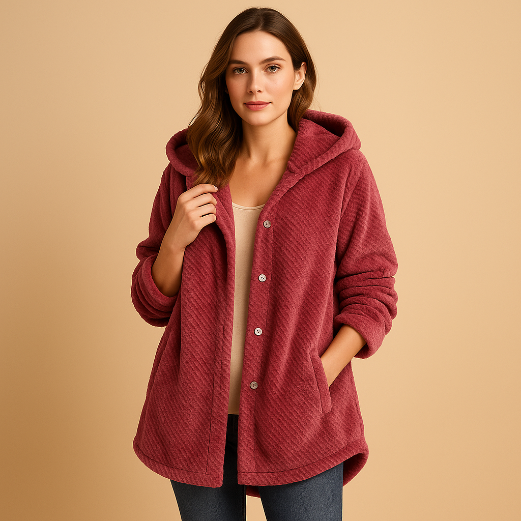 Malou – Waterafstotende Wintermantel met Elegante Pasvorm en Luxe Warmte