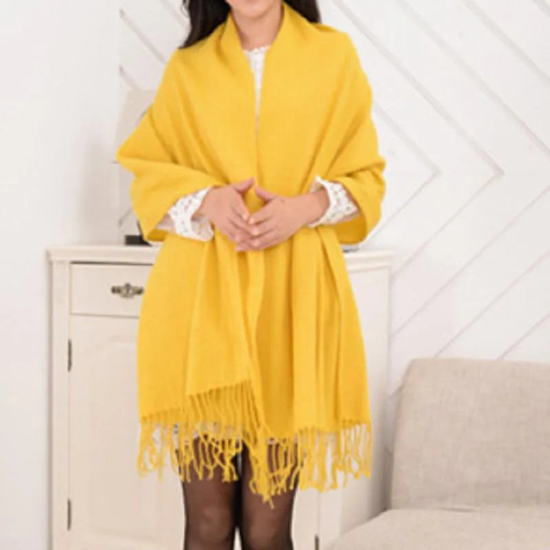 Marcelline – Luxe kasjmier dames sjaal met tijdloos ruitenpatroon