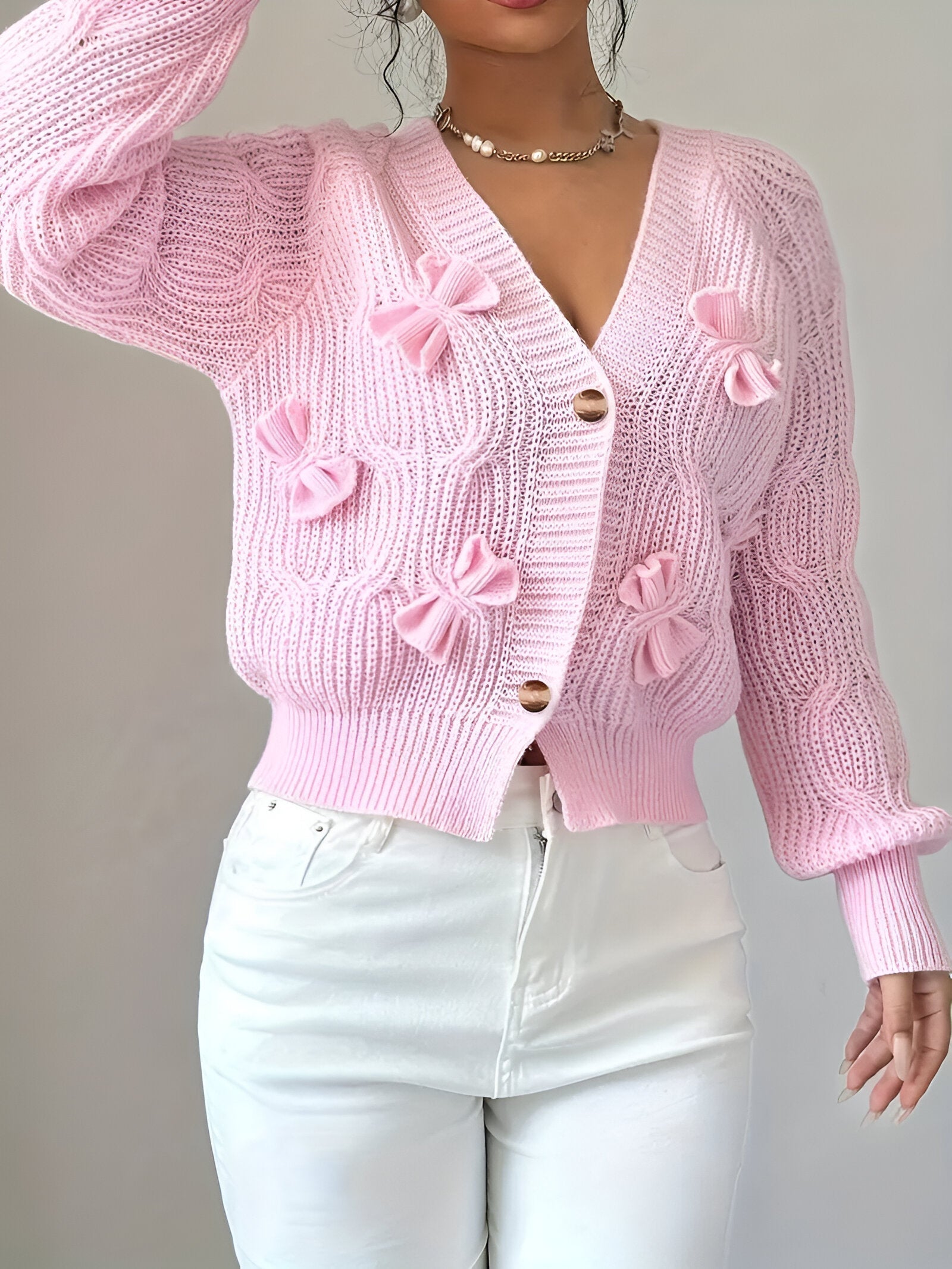 Nyara - Elegante Gebreide Vest voor Dames, Zachte Tricot, Comfortabele Pasvorm, Geschikt voor Casual en Kantoor