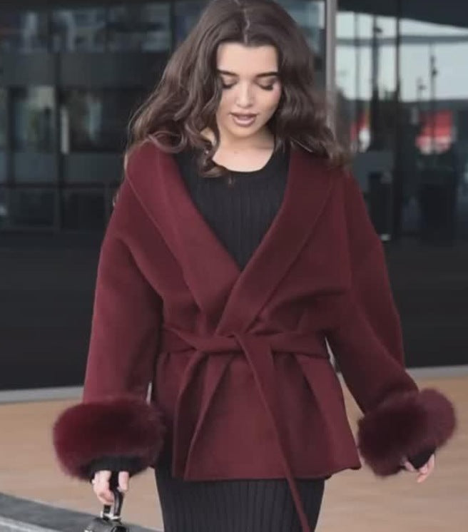Dubbelzijdige Jas voor Herfst en Winter – Luxe en Warmte in Één