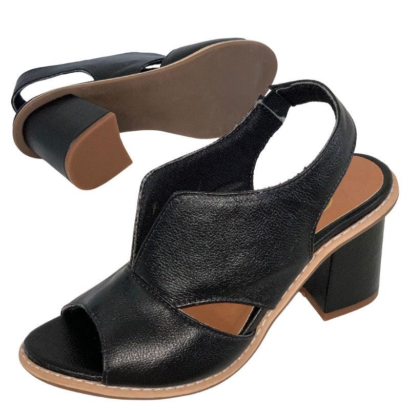 Mirelda – Elegante Leren Sandalen met Tijdloos Design en Comfortabele Pasvorm