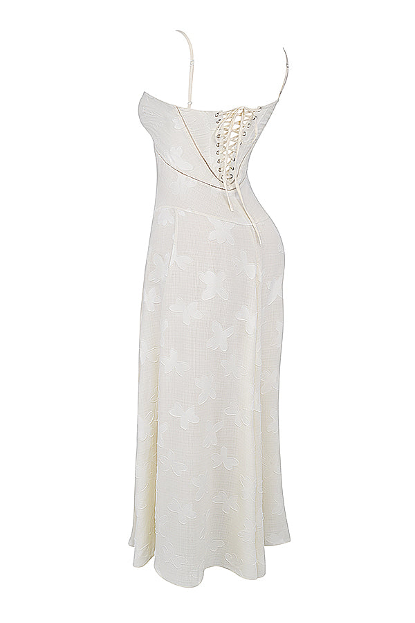 Seraphina - Stijlvolle Maxi Jurk van Luxe Viscose met Verfijnde Details
