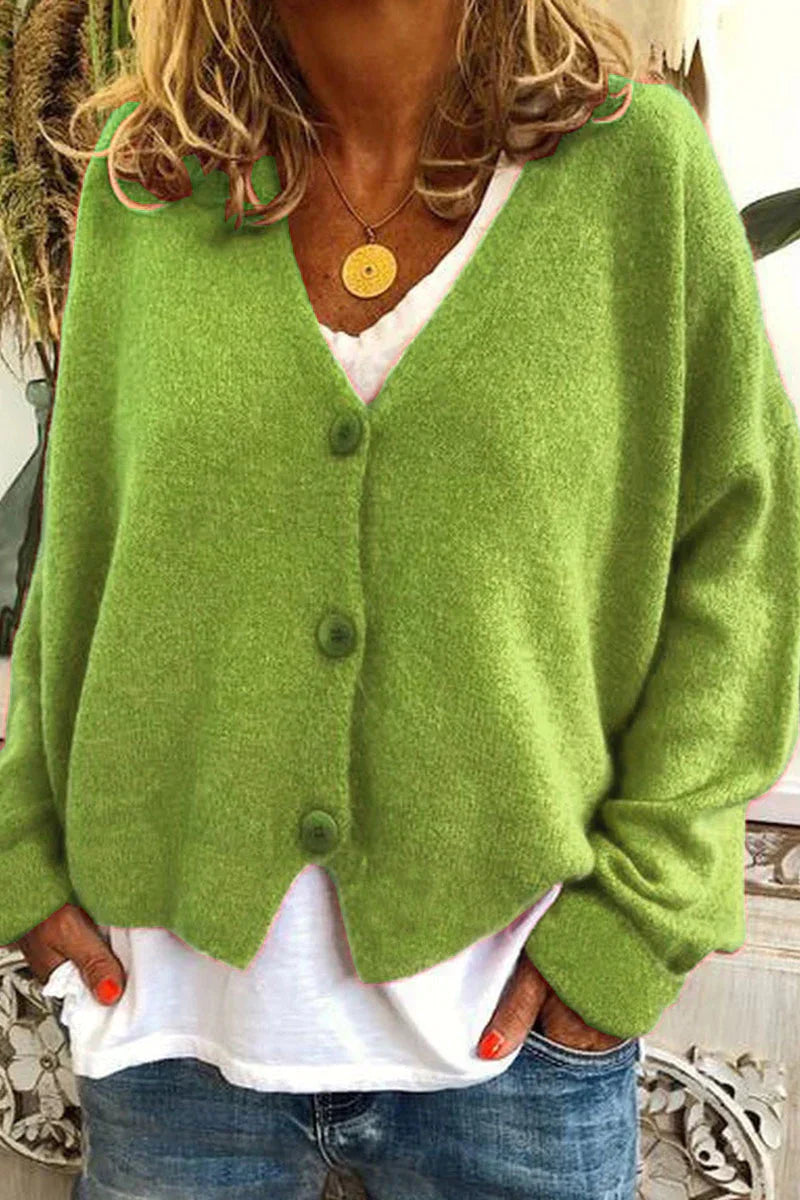 Vianne Gebreide Cardigan – Tijdloze Klasse met Ultiem Comfort