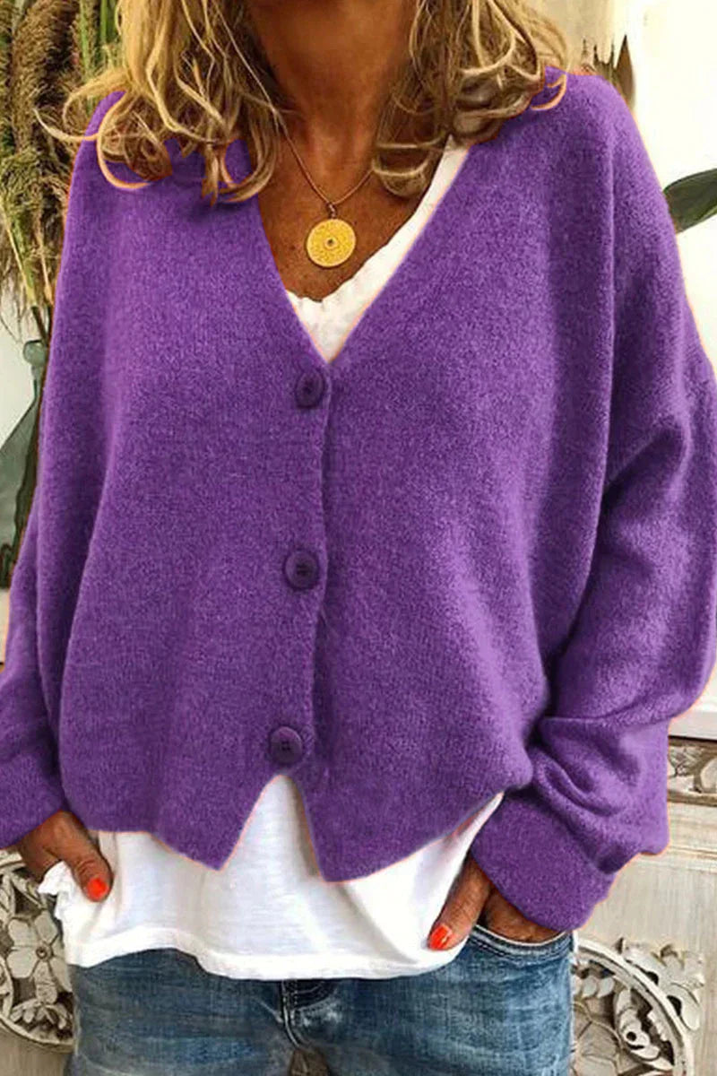 Vianne Gebreide Cardigan – Tijdloze Klasse met Ultiem Comfort