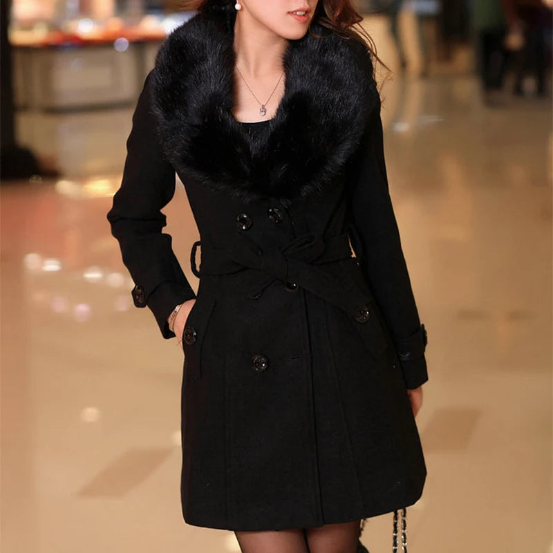Marisol Winter Coat – Oversized Damesjas met Tijdloze Warmte en Elegantie