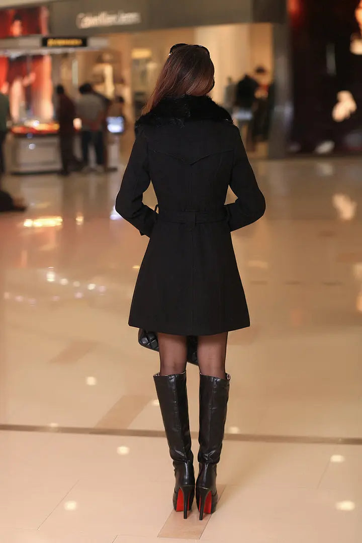 Marisol Winter Coat – Oversized Damesjas met Tijdloze Warmte en Elegantie