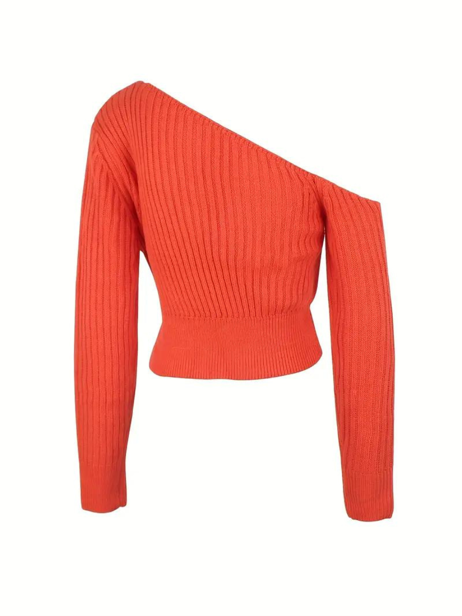 Alenia Linnen Top – Moderne Frisheid met Asymmetrisch Design