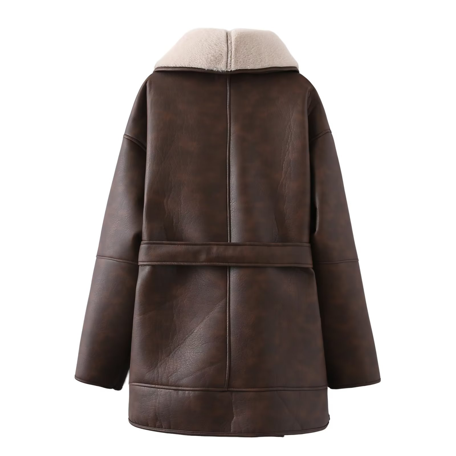 Norella Suède-Kasjmier Jas – Tijdloze Luxe & Verfijnde Stijl