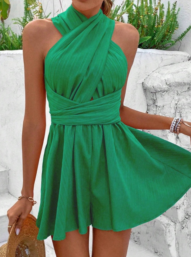 Halter Maxi Jurk Dames – Luchtig & Elegant
