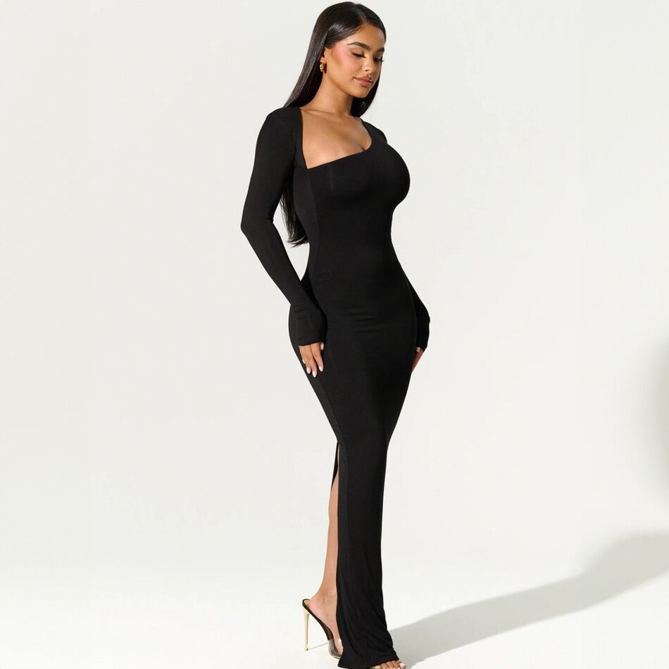 Elegante Slim-fit Jurk