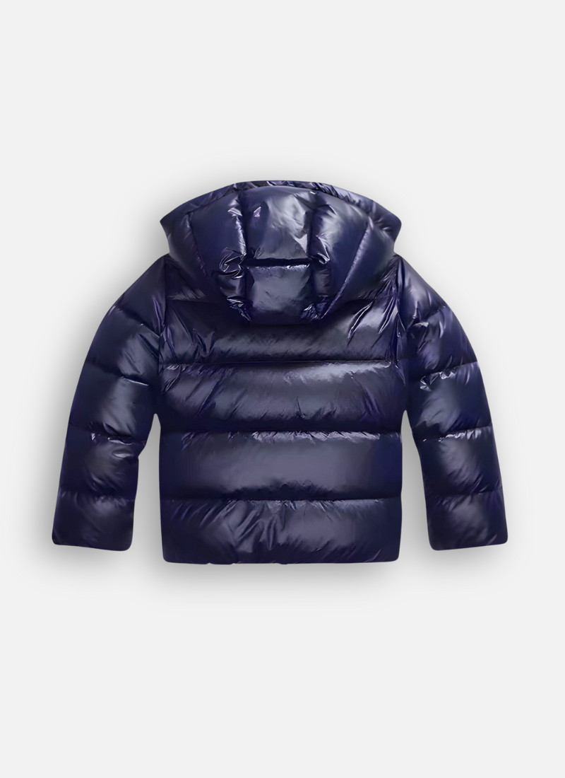 Elvéra – Slim fit puffer jacket met glanzende afwerking voor dames