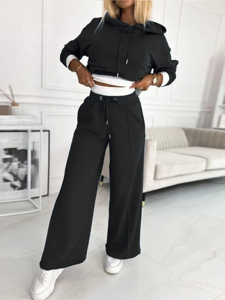 Alenya Hoodie Set – Stijlvolle Comfort Set voor Dames
