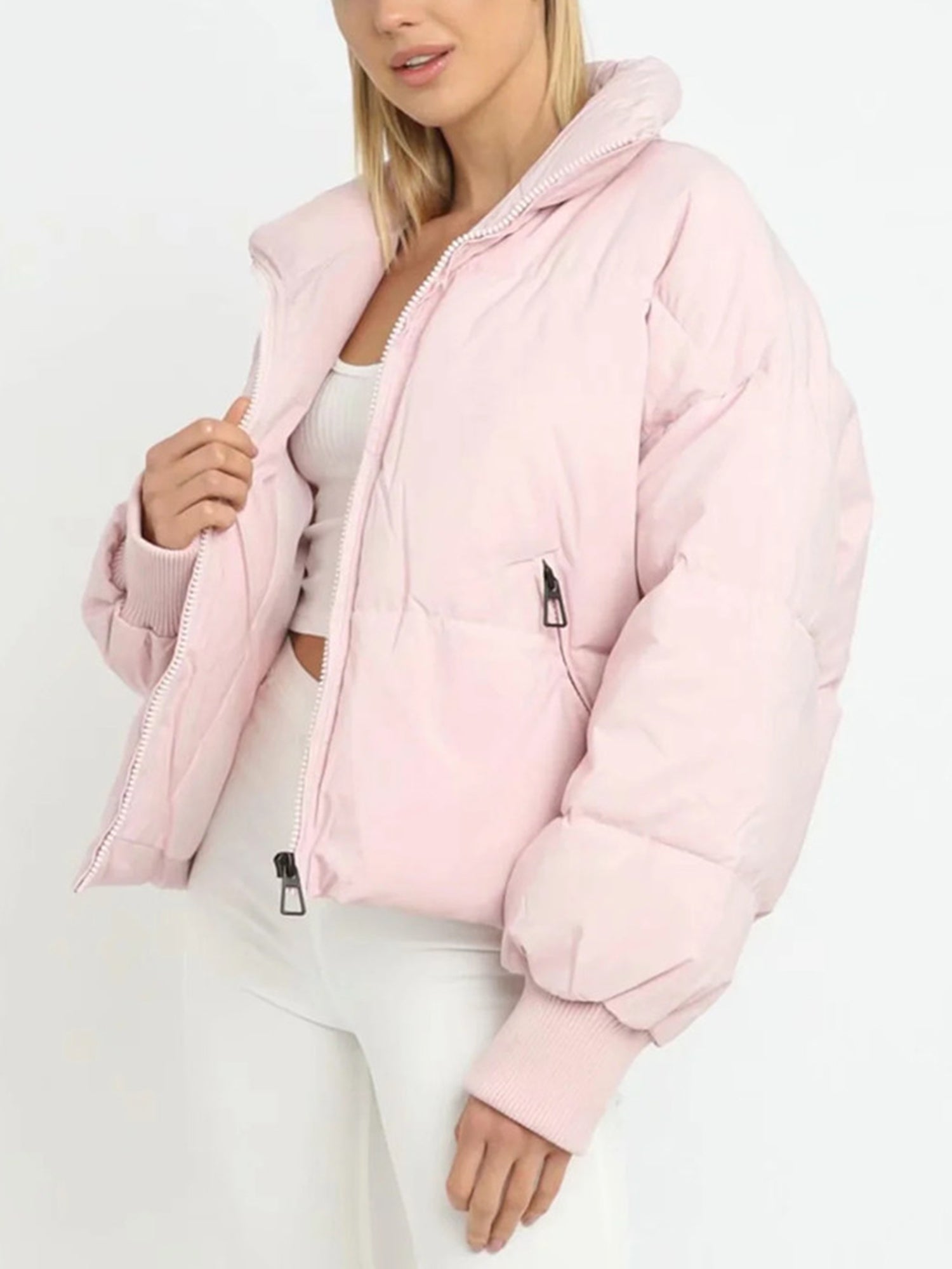 Leonie Cropped Donsjas – Warmte en Stijl in een Modern Silhouet