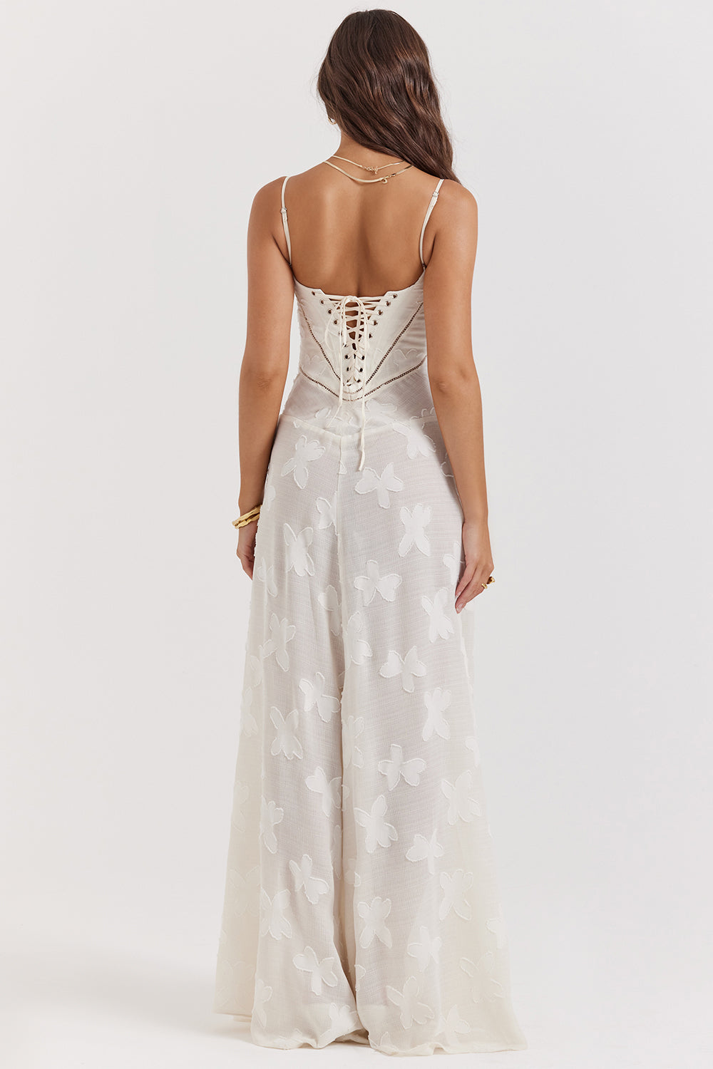 Seraphina - Stijlvolle Maxi Jurk van Luxe Viscose met Verfijnde Details