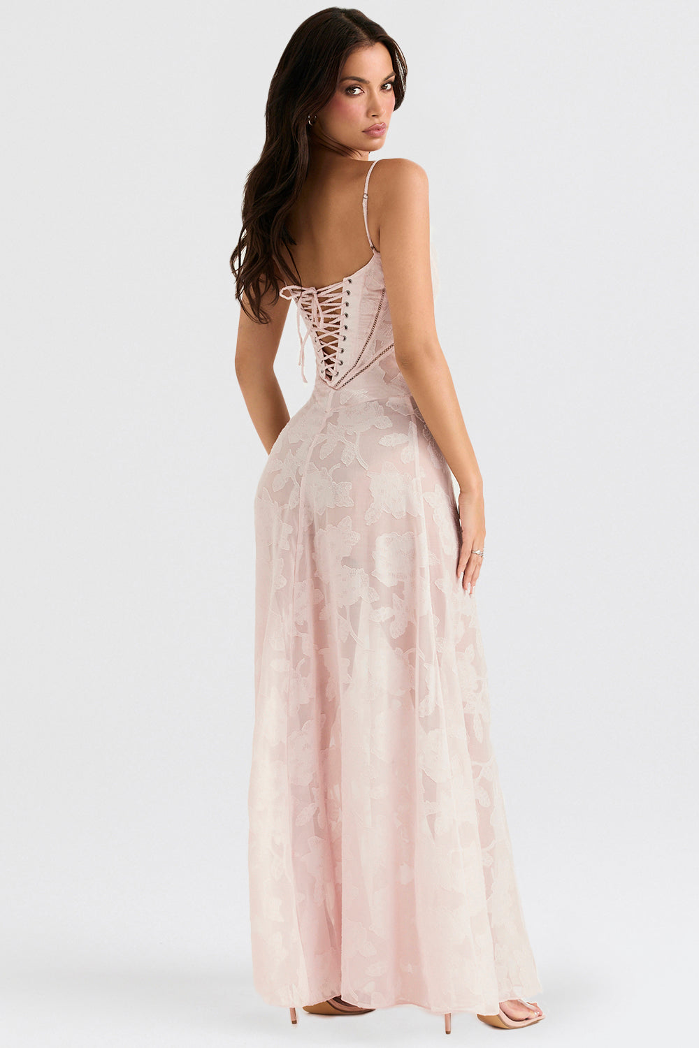 Seraphina - Stijlvolle Maxi Jurk van Luxe Viscose met Verfijnde Details