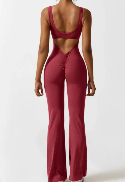 Strakke Yoga Bodysuit – Casual Hollow Naadloze Dameskleding