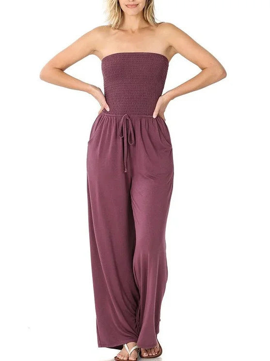 Chique Wijde-Leg Jumpsuit