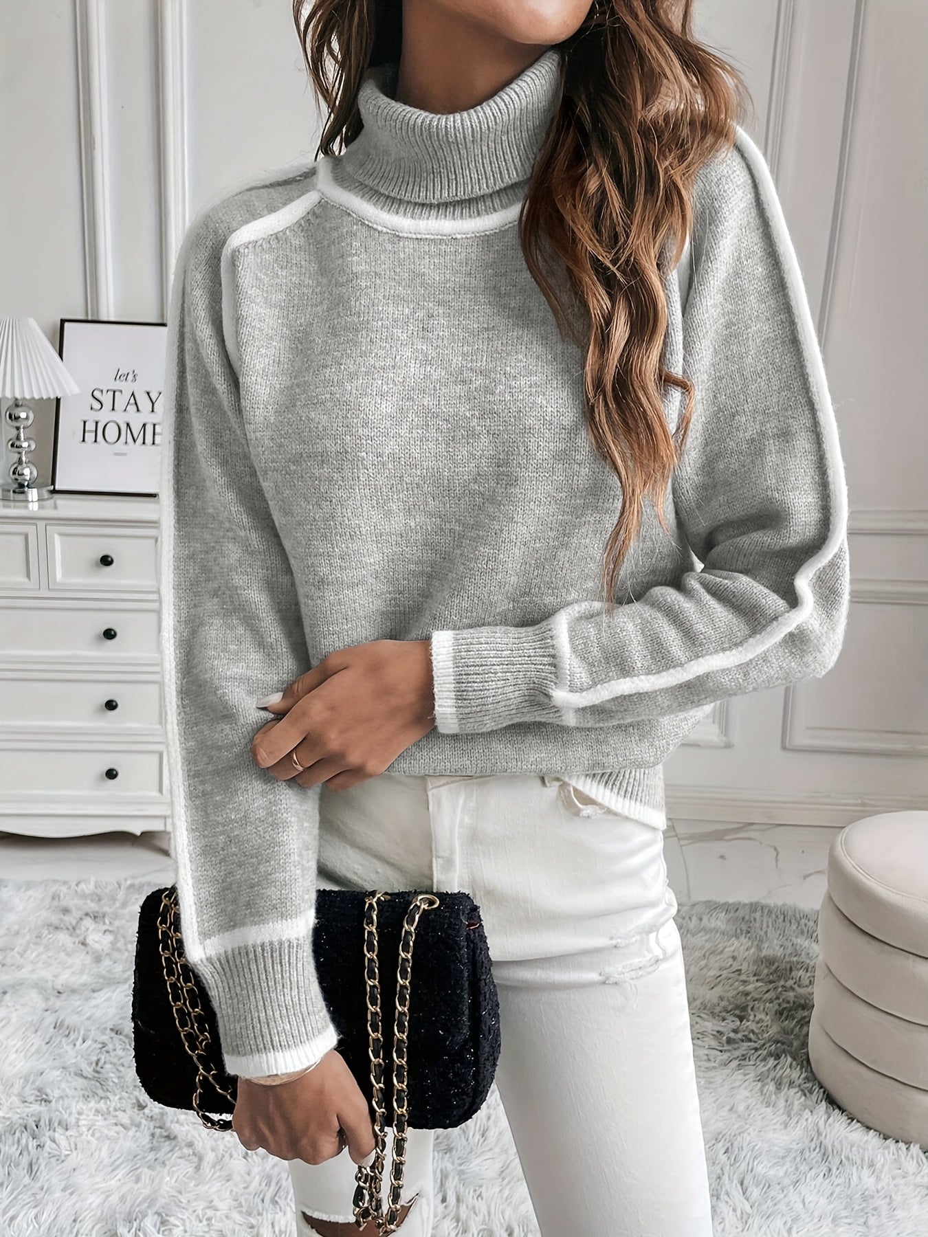 Elara Coltrui met Contrasterende Afwerking – Warm, Stijlvol & Comfortabel