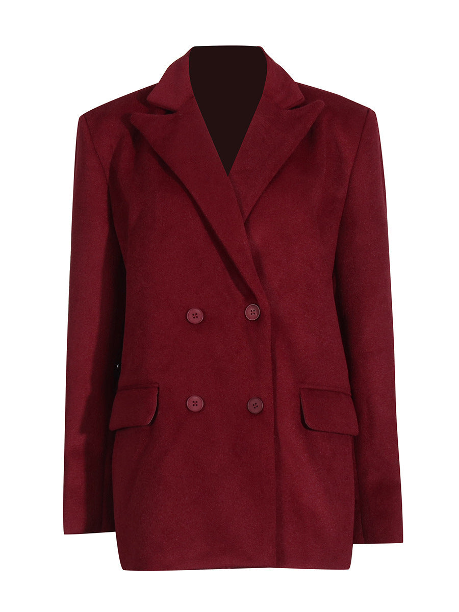 Alenya Wollen Damesjas met Ceintuur – Tijdloze Elegantie & Luxe Warmte